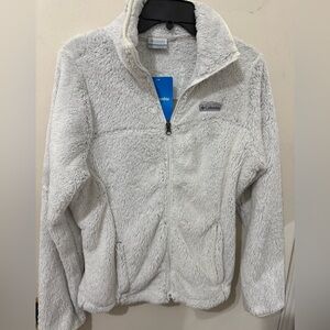 NEW Columbia Women’s cloudy day fleece jacket full zip size M NWT